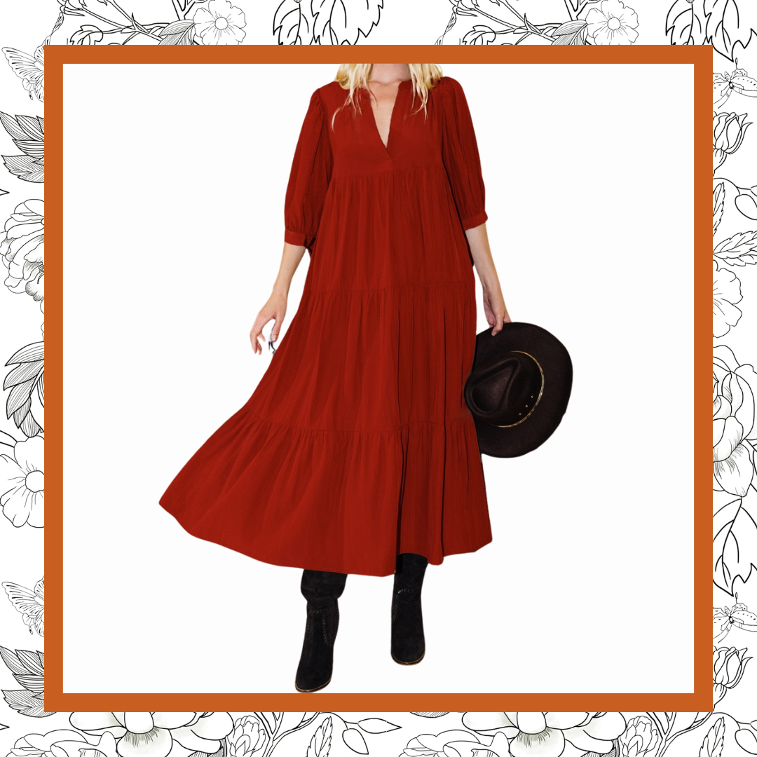 Tiered Maxi Dress