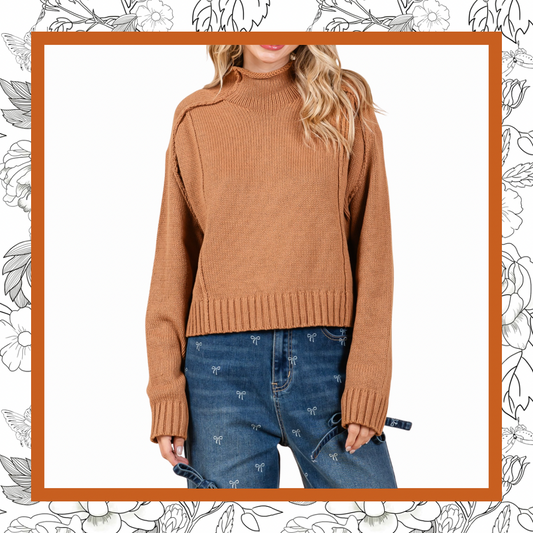 Knit Seam Sweater