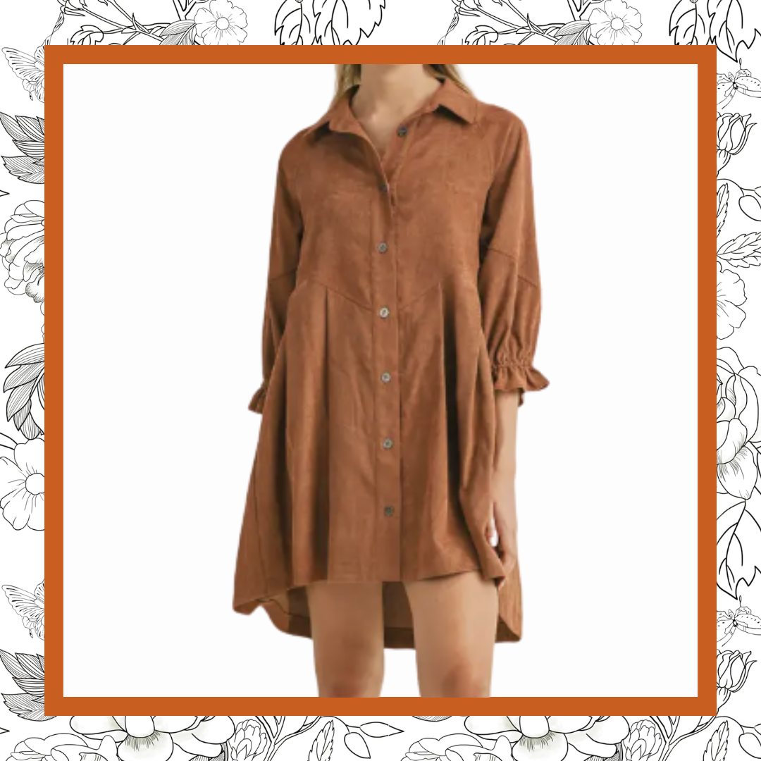 Cordroy Mini Dress